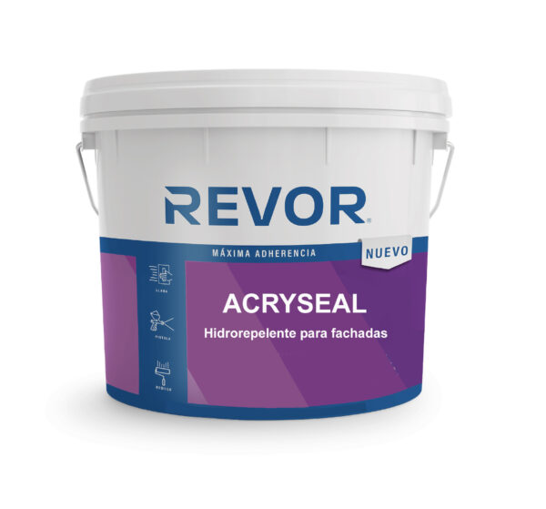 Acryseal Revor blanco, hidrorrepelente para fachadas