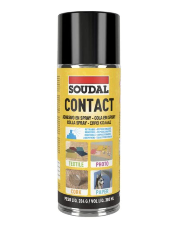 Adhesivo de contacto en spray