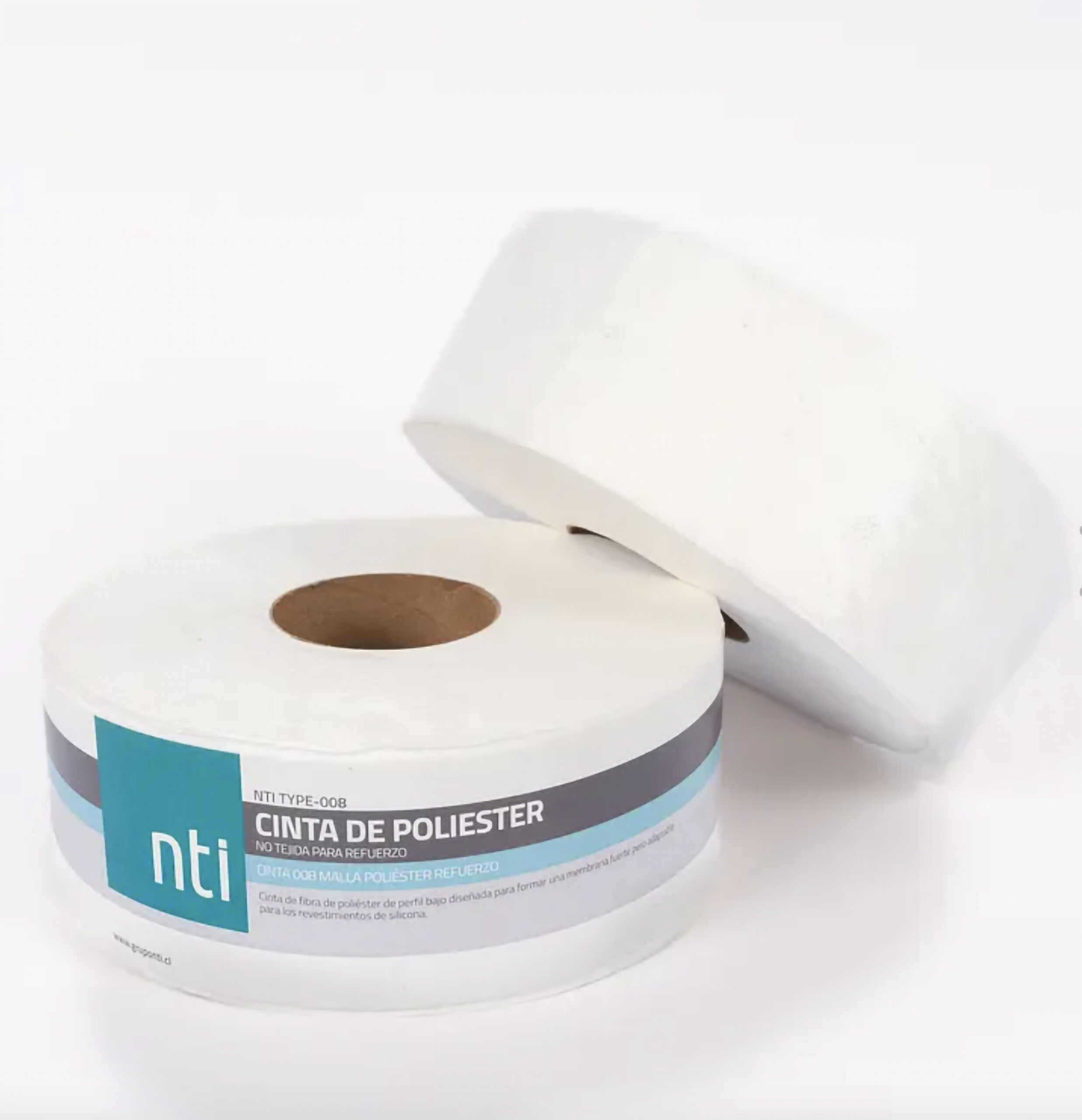 Cinta NTI-008 de refuerzo no tejida y microperforada para traslapes y canaletas CSL