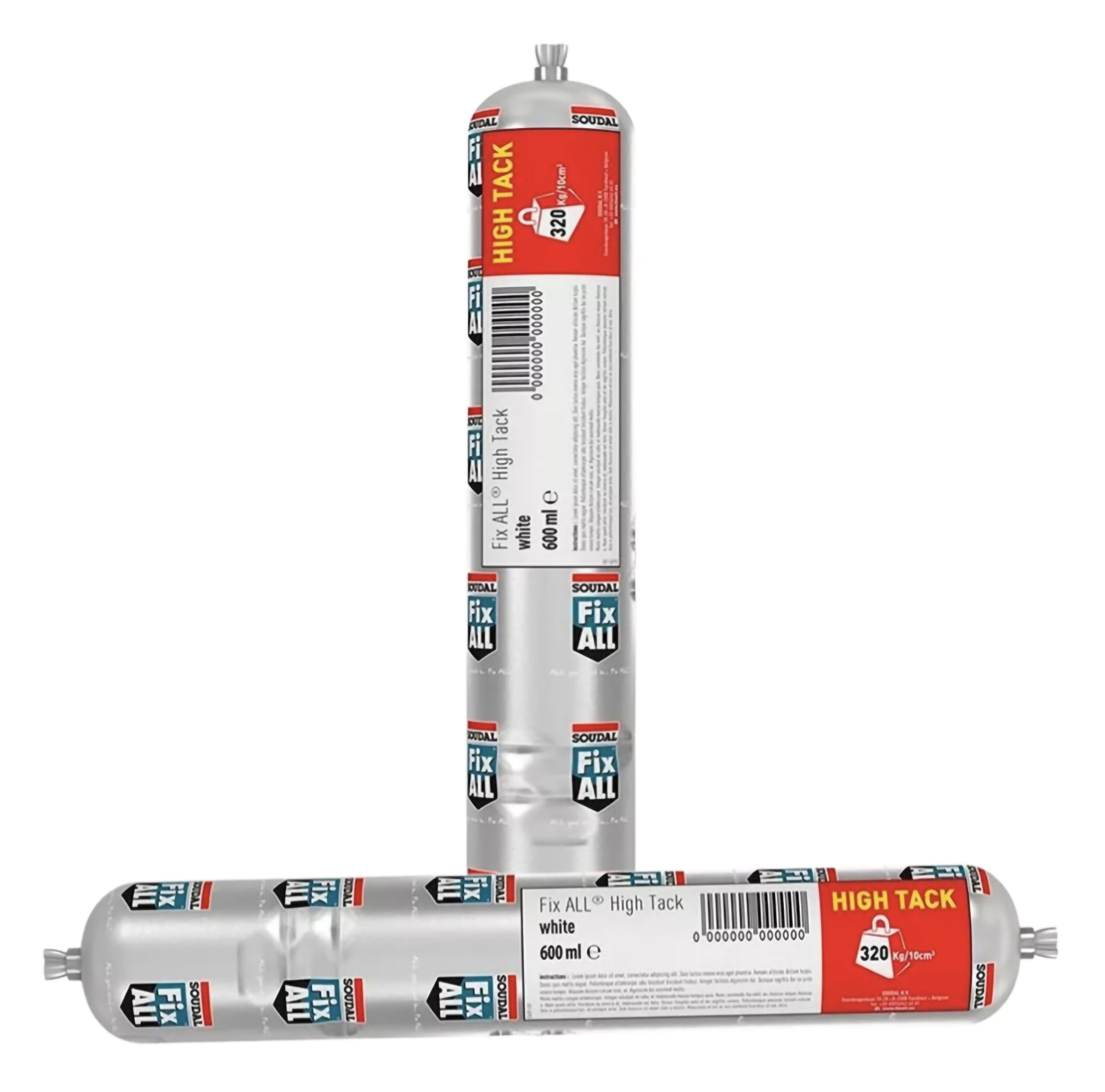 Fix All High Tack, Adhesivo fuerte agarre inicial en pate color blanco