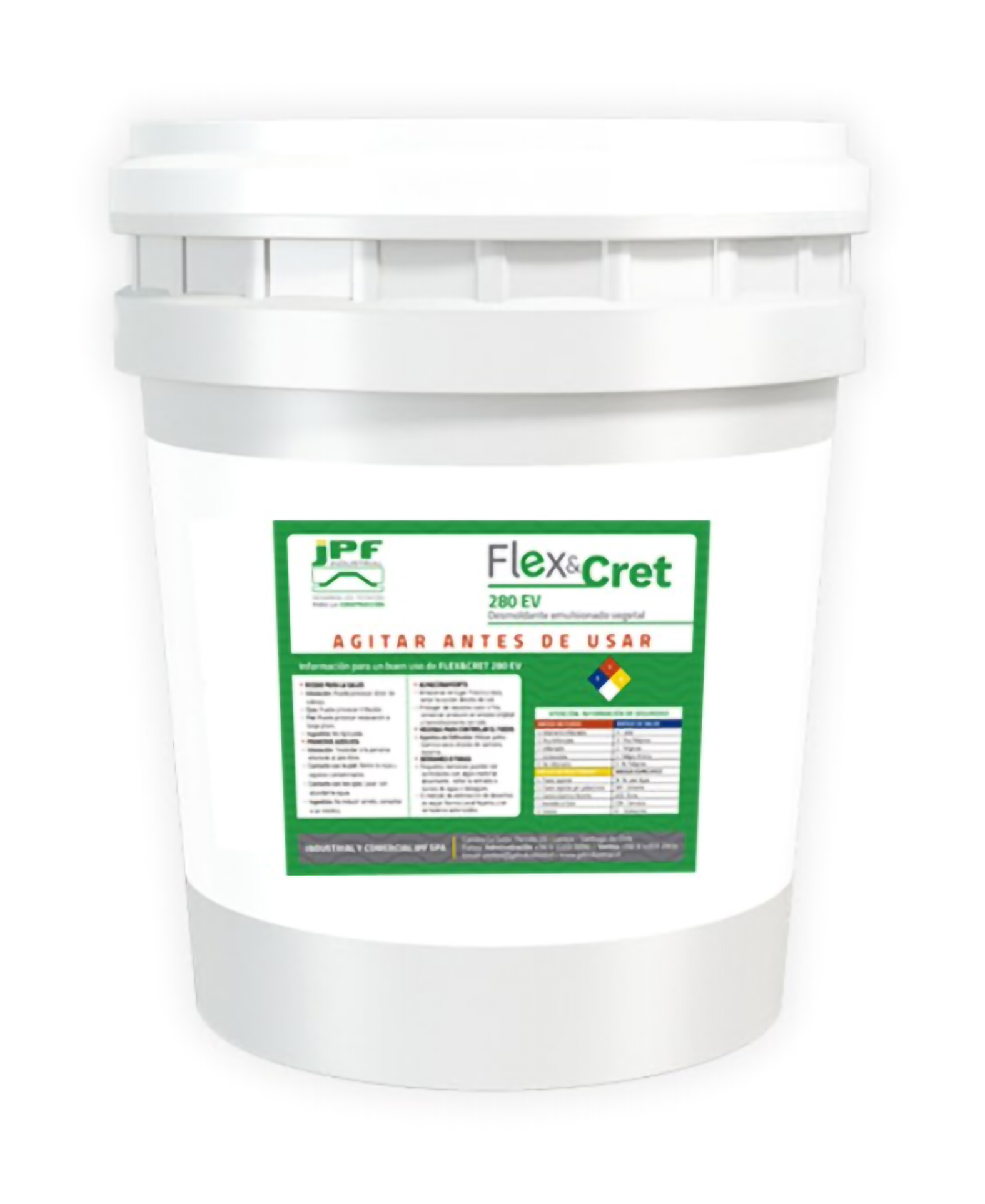 Flex Cret 280 EV, Desmoldante Vegetal Emulsionado