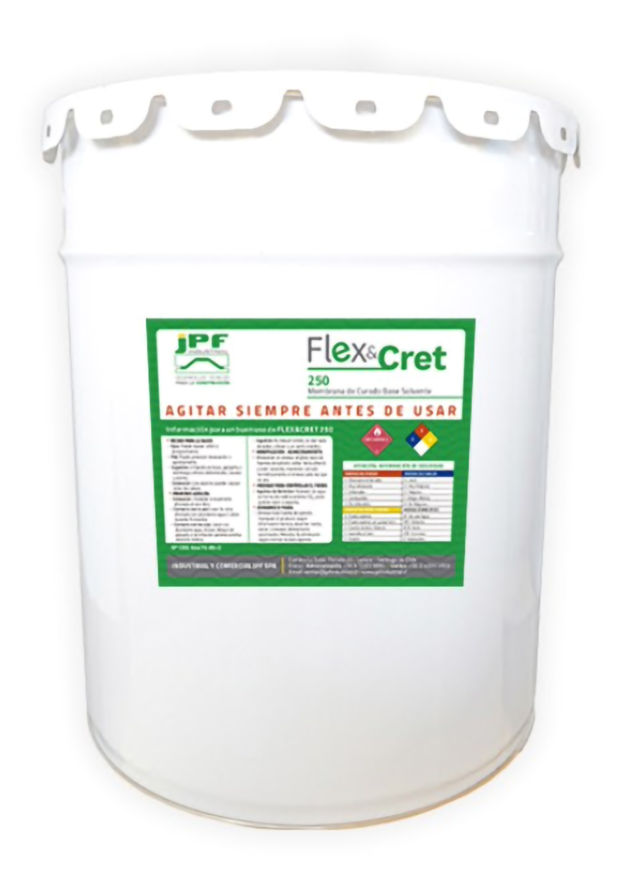 Flex Cret 250, Membrana de Curado Base Solvente