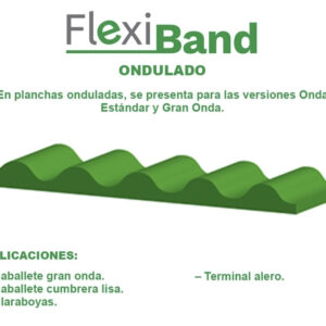 Flexiband ondulado Toledana