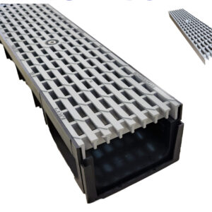 HydroPlus H80 + rejilla PNLH100KCAM-GRIS polipropolieno + TXE 86 (2u.)