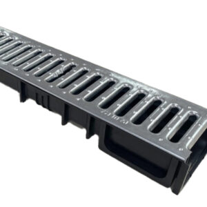 HydroKit H65 + rejilla GN100 UCA acero galvanizado 100mm, transito peatonal