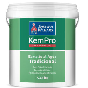 Kempro, esmalte al agua tradicional