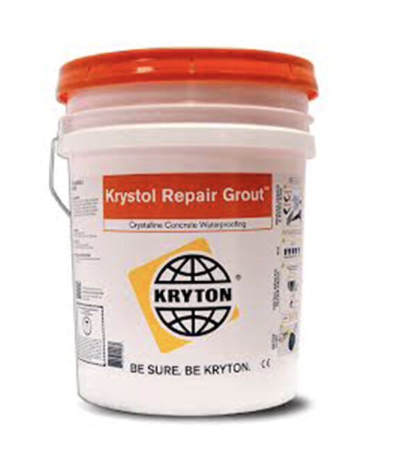 Krystol Repair Grout, Mortero fibrado impermeabilizante cristalino