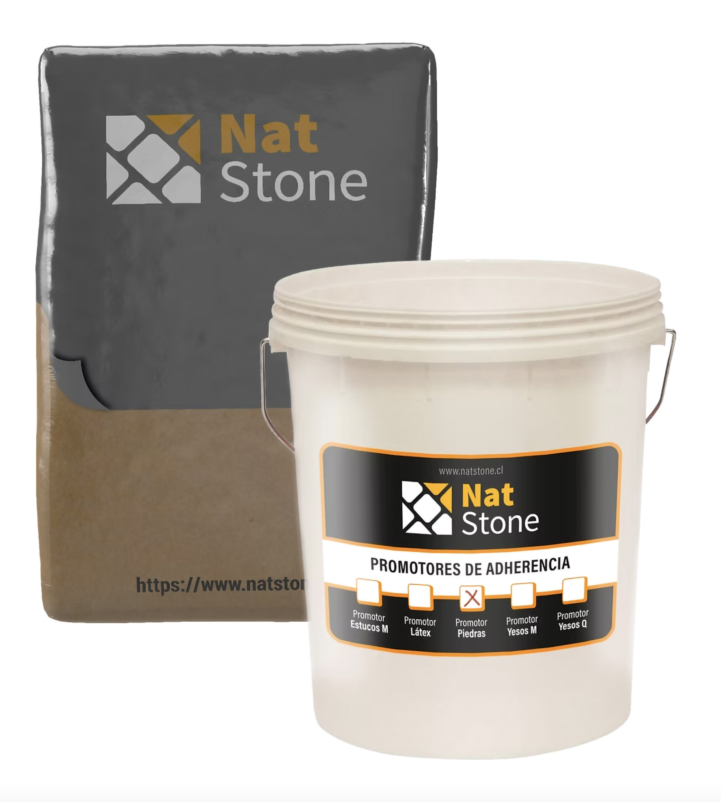 Promotor Piedras NatStone, para revestimientos pesados y piedras