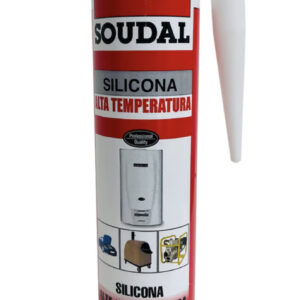 Soudal Silicona acetica de alta temperatura