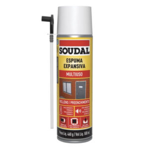 Soudal Espuma Manual, Espuma Poliuretano multiuso
