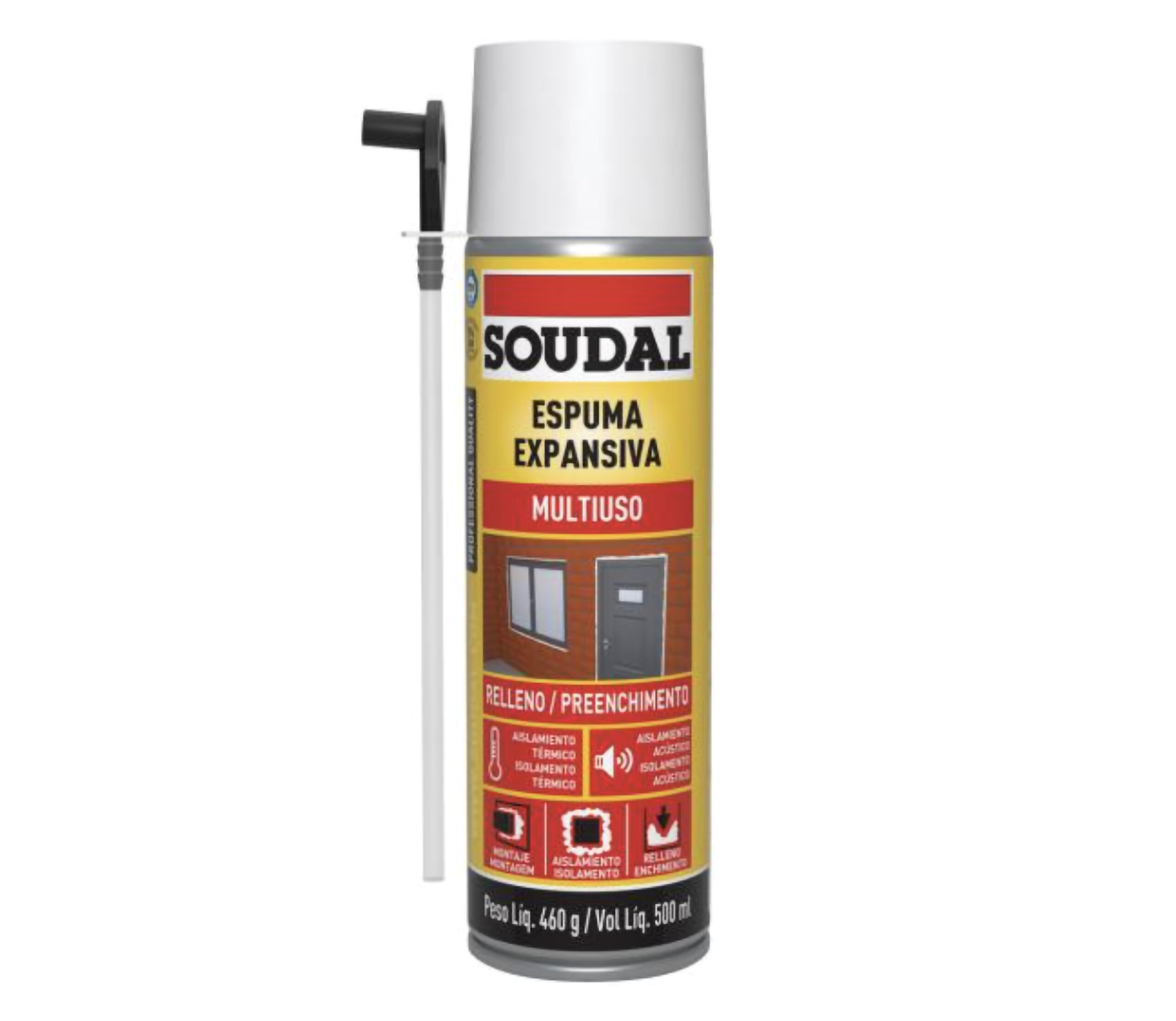 Soudal Espuma Manual, Espuma Poliuretano multiuso