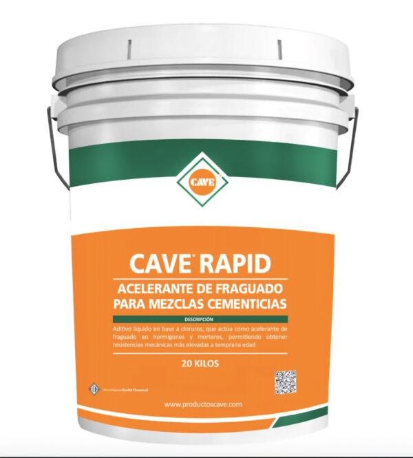 Cave Rapid, Acelerante de fraguado para mezclas cementicias