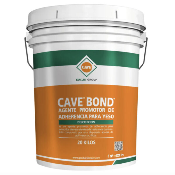 Cave Bond, Promotor de Adherencia para enlucidos de yeso y mortero