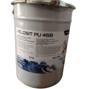 Velosit PU 458, Membrana de poliuretano, terminación alifática para tránsito vehicular o peatonal, resistencia UV