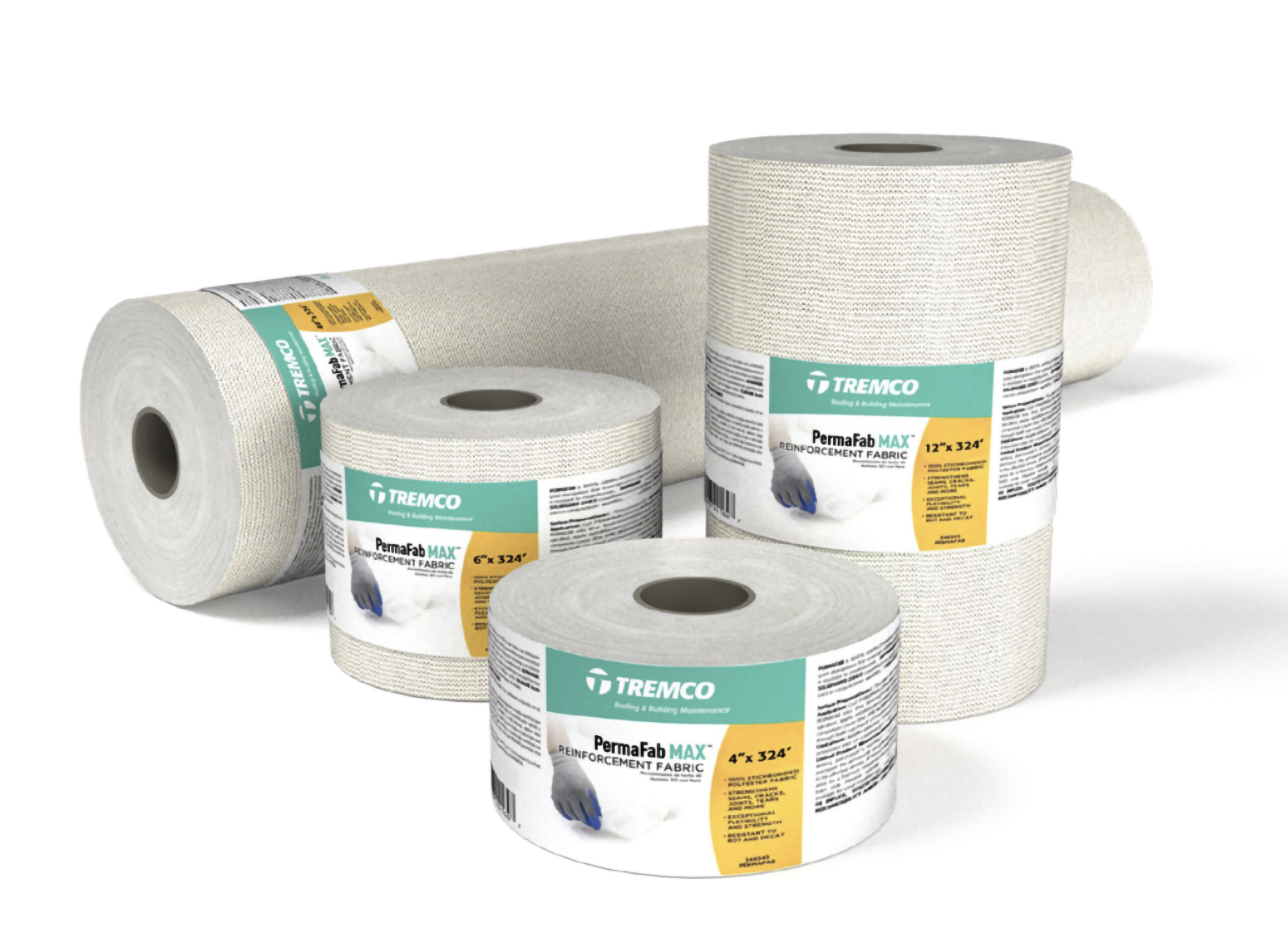 Permafab rollo de poliester 4"X300´ (91 MTS)
