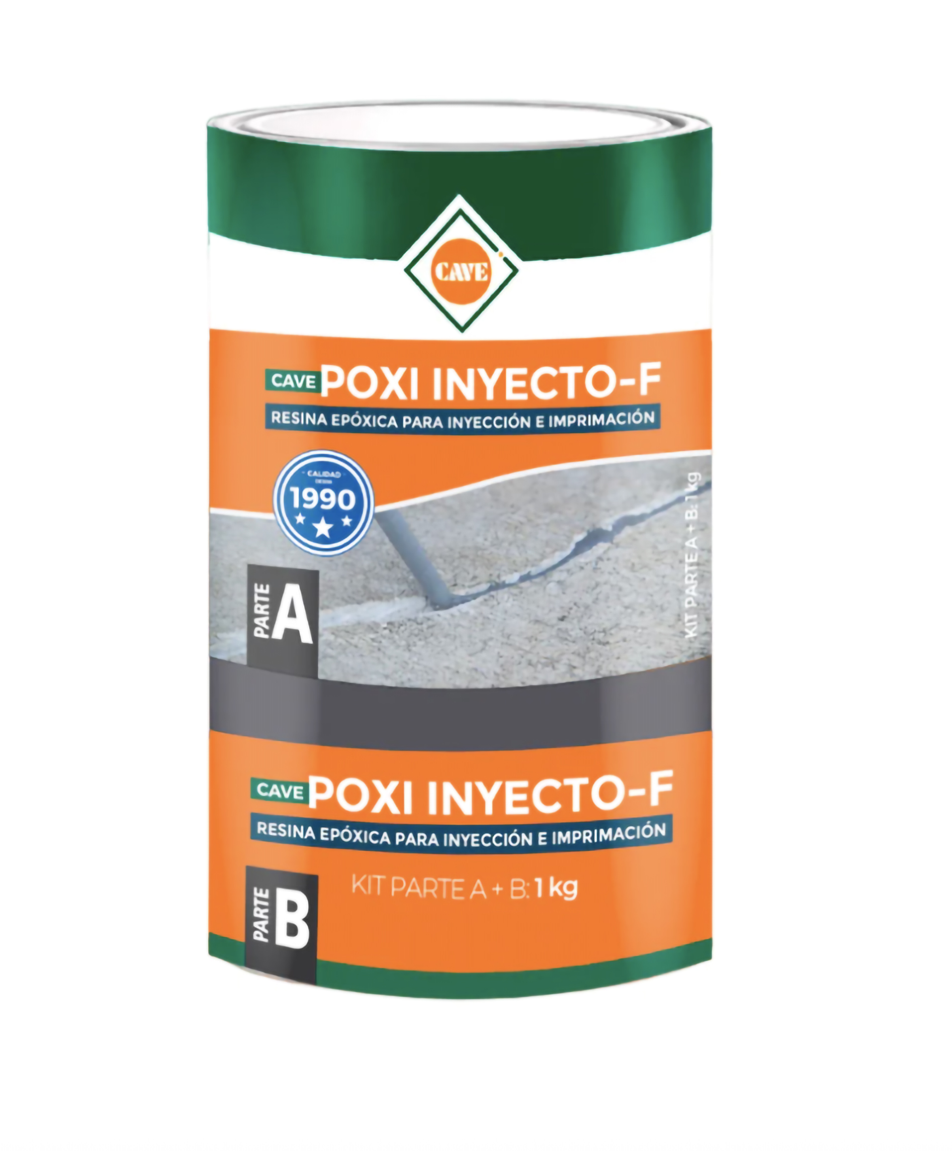 Poxi Inyecto - F, Resina epóxica de inyección de alta fluidez