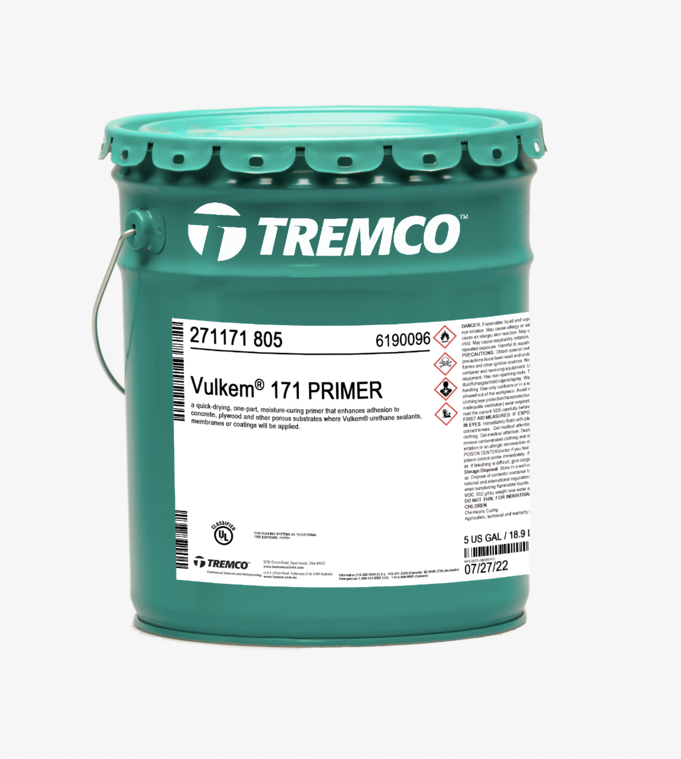 Vulkem 171, Imprimante para juntas y recubrimientos de poliuretanos